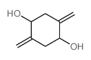 2,5-dimethylidenecyclohexane-1,4-diol Structure
