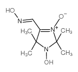 1-羟基-2,2,5,5-四甲基-4-[(羟基亚氨基)甲基]咪唑-3-氧化物结构式