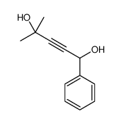 4-methyl-1-phenylpent-2-yne-1,4-diol结构式