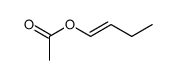 Acetic acid 1-butenyl ester结构式