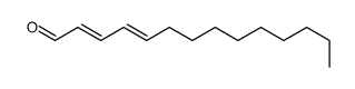 2,4-tetradecadien-1-al结构式