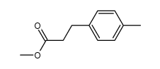 3-(对甲苯基)丙酸甲酯结构式
