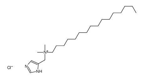 hexadecyl-(1H-imidazol-5-ylmethyl)-dimethylazanium,chloride结构式