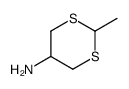 2-methyl-1,3-dithian-5-amine Structure
