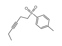 3-Hexyn-1-yl tosylate结构式