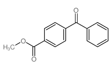 4-二苯甲酮甲酸甲酯结构式