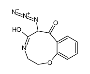 6-azido-3,4-dihydro-2H-1,4-benzoxazonine-5,7-dione Structure