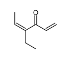 4-ethylhexa-1,4-dien-3-one Structure
