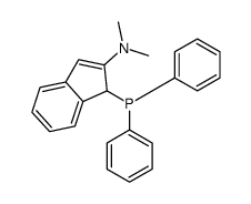 1-DIPHENYLPHOSPHINO-2-(N,N-DIMETHYLAMINO)-1H-INDENE Structure