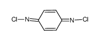 N,N'-dichloro-1,4-benzoquinone diimine结构式