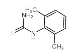Thiourea,N-(2,6-dimethylphenyl)- Structure