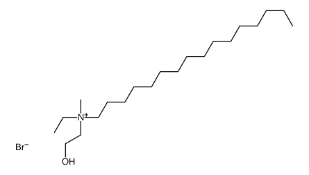 ethyl-hexadecyl-(2-hydroxyethyl)-methylazanium,bromide结构式