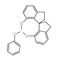 (11aR)-(+)-10,11,12,13-四氢二茚基[7,1-de：1'',7''-fg] [1,3,2]二氧杂膦酸-5-苯氧基(R)-ShiP结构式