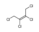 cis-1,2,3,4-tetrachloro-2-butene Structure