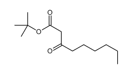 tert-butyl 3-oxononanoate Structure