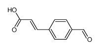 4-FORMYLCINNAMIC ACID结构式