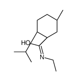(1R,2S,5R)-N-ethyl-5-methyl-2-propan-2-ylcyclohexane-1-carboxamide结构式