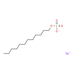 Natriumalkyl(C8-C20)-sulfate structure