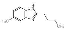 1H-Benzimidazole,2-butyl-6-methyl-结构式