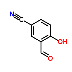 3-甲酰基-4-羟基苯腈结构式