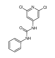 N-(2,6-dichloropyridin-4-yl)-N'-phenylurea Structure
