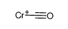 chromium monocarbonyl cation Structure