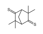 3,3,6,6-tetramethylnorbornane-2,5-dithione结构式
