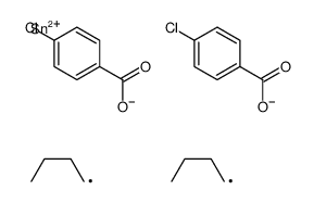 [dibutyl-(4-chlorobenzoyl)oxystannyl] 4-chlorobenzoate Structure