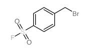 4-(溴甲基)苯磺酰氟结构式