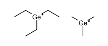triethylgermanium, trimethylgermanium structure