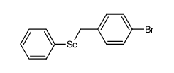 (4-bromobenzyl)(phenyl)selane Structure