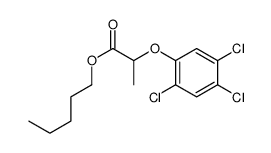 pentyl 2-(2,4,5-trichlorophenoxy)propionate Structure
