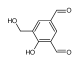 4-hydroxy-5-hydroxymethyl-isophthalaldehyde Structure