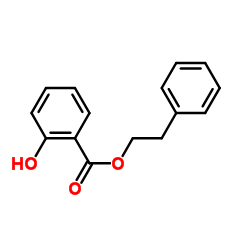 2-羟基苯甲酸-2-苯基乙酯结构式