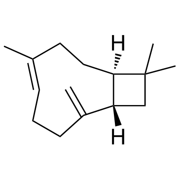trans-Caryophyllene Structure