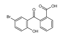 2-(5'-bromo-2'-hydroxybenzoyl)benzoic acid结构式
