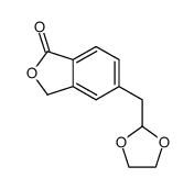 5-((1,3-dioxolan-2-yl)methyl)isobenzofuran-1(3H)-one Structure