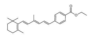 ethyl 4-((1E,3E,5E)-4-methyl-6-(2,6,6-trimethylcyclohex-1-en-1-yl)hexa-1,3,5-trien-1-yl)benzoate结构式