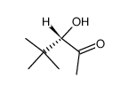 (S)-3-Hydroxy-4,4-dimethyl-pentan-2-one结构式