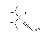 3-isopropyl-2-methyl-hept-6-en-4-yn-3-ol结构式