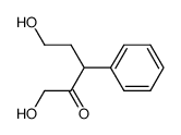 1,5-dihydroxy-3-phenyl-pentan-2-one结构式