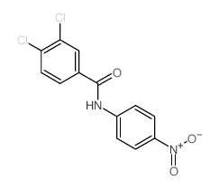 Benzamide,3,4-dichloro-N-(4-nitrophenyl)- Structure