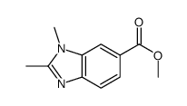 methyl 2,3-dimethylbenzimidazole-5-carboxylate Structure