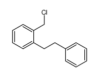 1-(chloromethyl)-2-(2-phenylethyl)benzene Structure