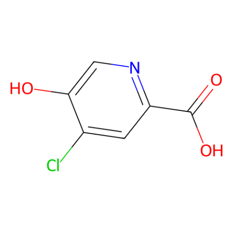 4-Chloro-5-hydroxy-pyridine-2-carboxylic acid Structure