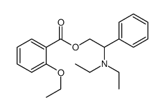 [2-(diethylamino)-2-phenylethyl] 2-ethoxybenzoate Structure