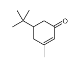 5-tert-butyl-3-methylcyclohex-2-en-1-one Structure