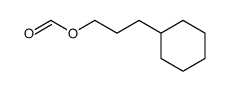 cyclohexylpropyl formate structure