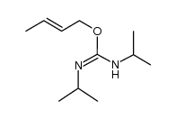 O-((E)-2-buten-1-yl)-N,N'-diisopropyl isourea结构式