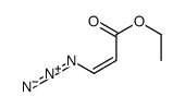 ethyl 3-azidoprop-2-enoate Structure